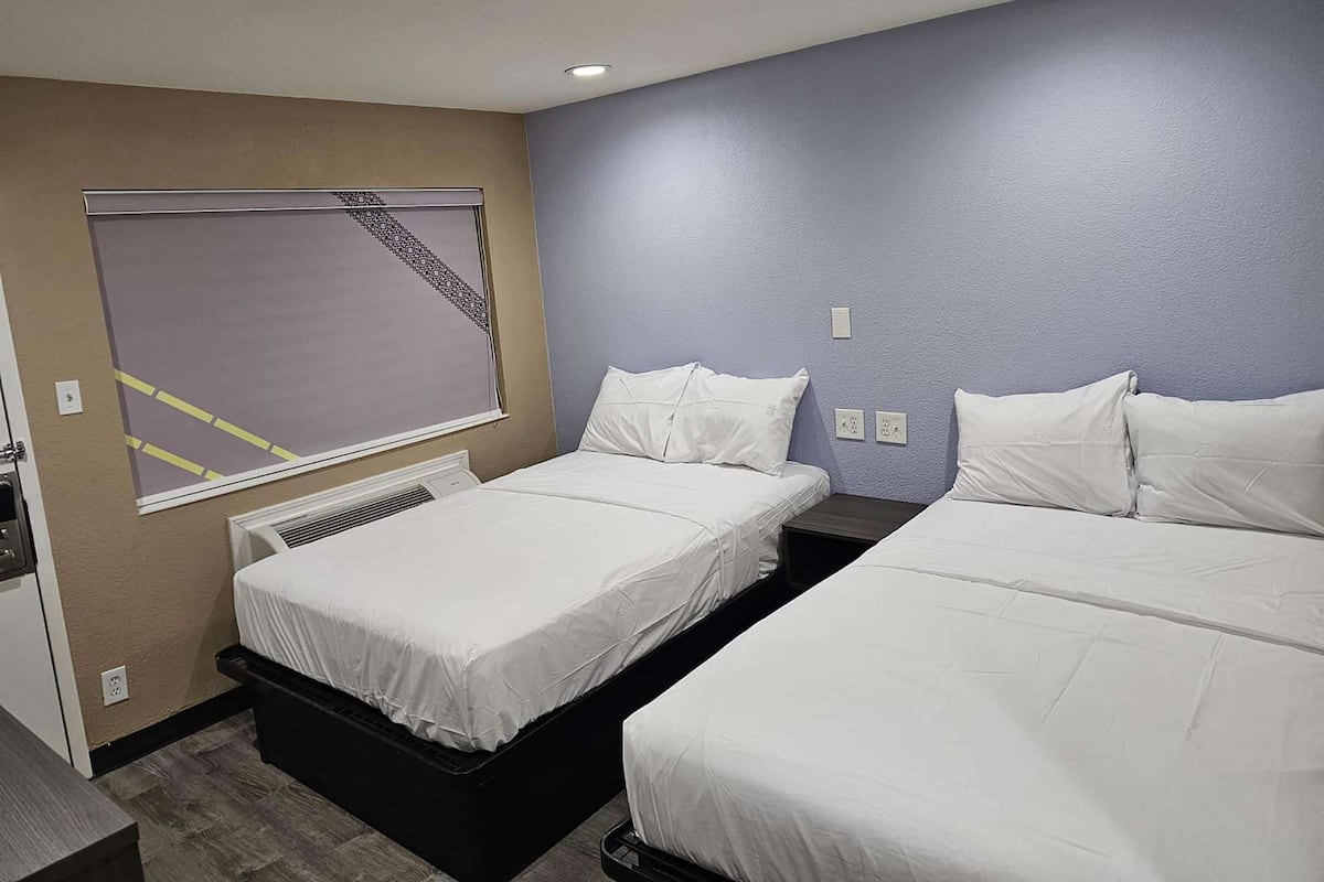 Room, 2 Double Beds, Non Smoking | Free WiFi