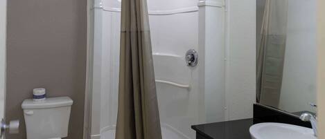 Shower, towels