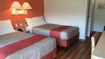 Free WiFi, bed sheets