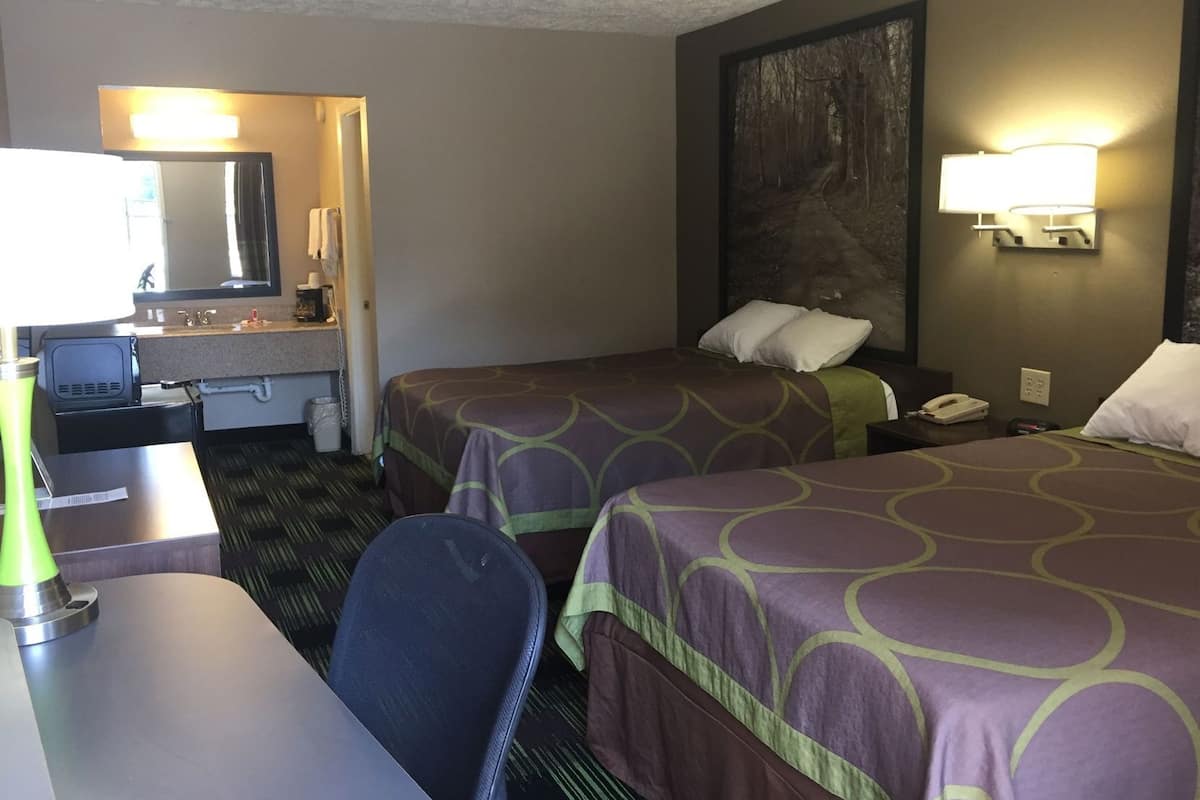 Desk, iron/ironing board, free cribs/infant beds, free WiFi