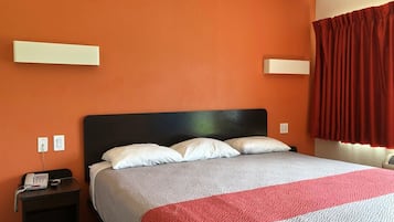 Free WiFi, bed sheets, alarm clocks