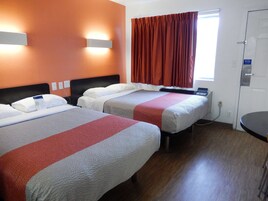 Free WiFi, bed sheets, alarm clocks