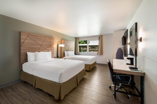 Desk, blackout drapes, cribs (surcharge), WiFi (free)