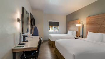 Camera Standard, 2 letti matrimoniali, non fumatori | Una scrivania, tende oscuranti, culle/letti per bambini (a pagamento)