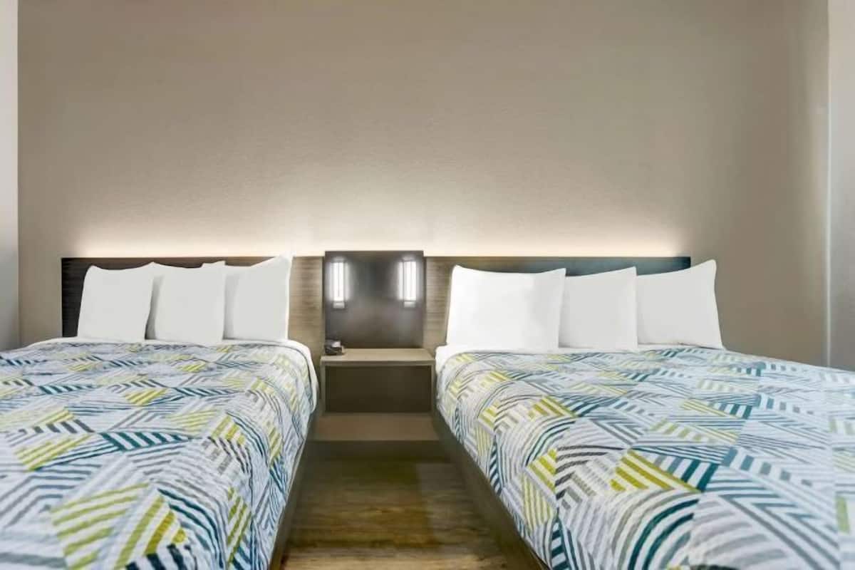 Free WiFi, bed sheets, alarm clocks