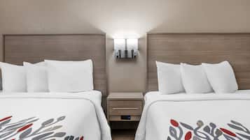 Superior Room, 2 Queen Beds, Non Smoking | Desk, laptop workspace, iron/ironing board, free WiFi