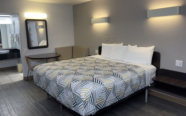 Wifi gratis y ropa de cama 