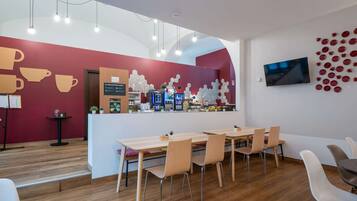 Daily buffet breakfast (EUR 9.50 per person)