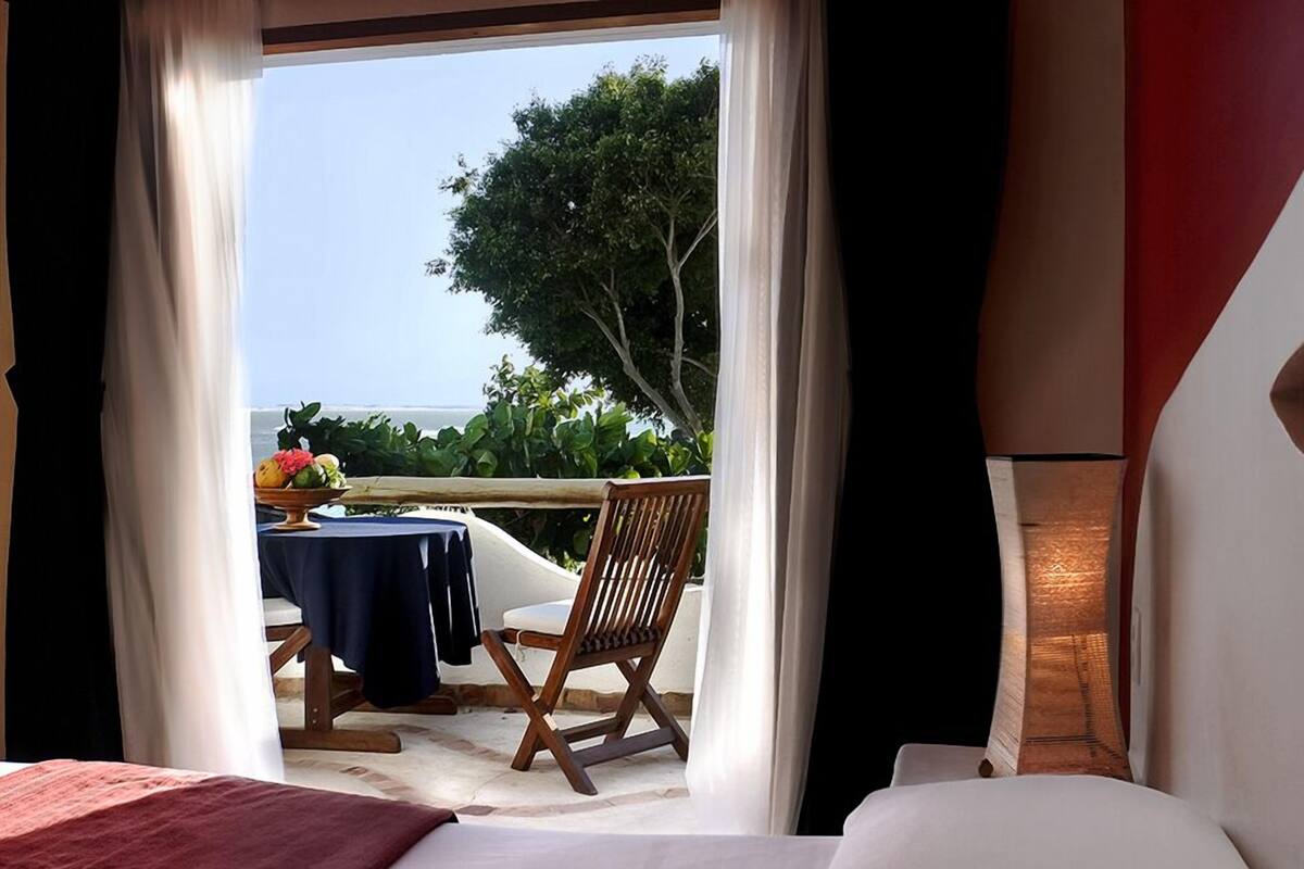 deluxe room, sea view | view from room