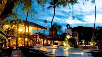 Front of property - evening/night