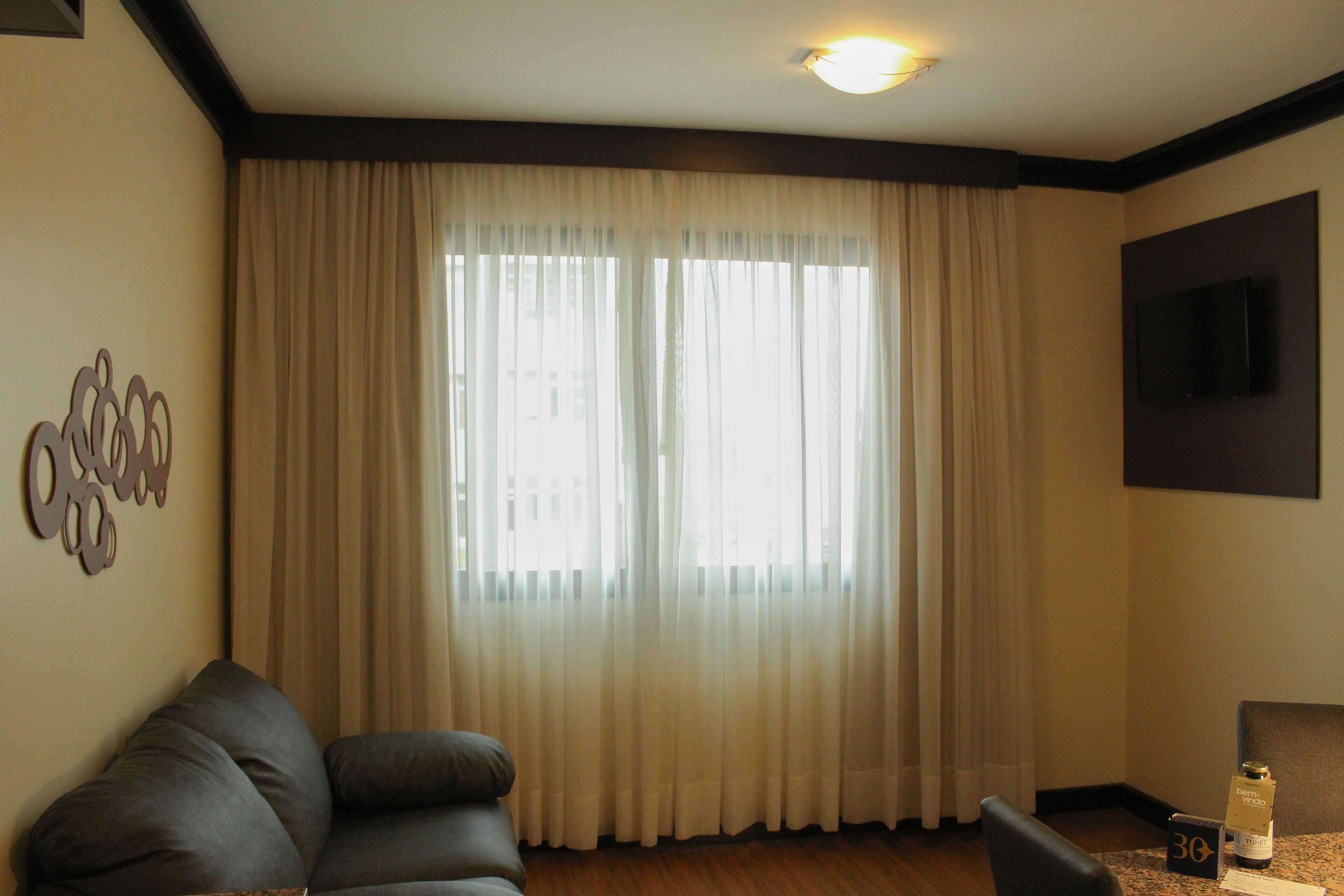 superior suite | living area | tv