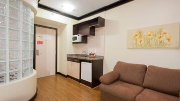 Suíte | Sala de estar | TV