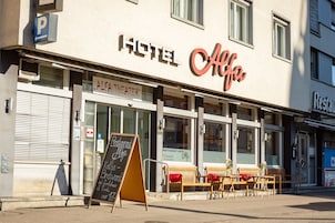 Façade de l’hébergement