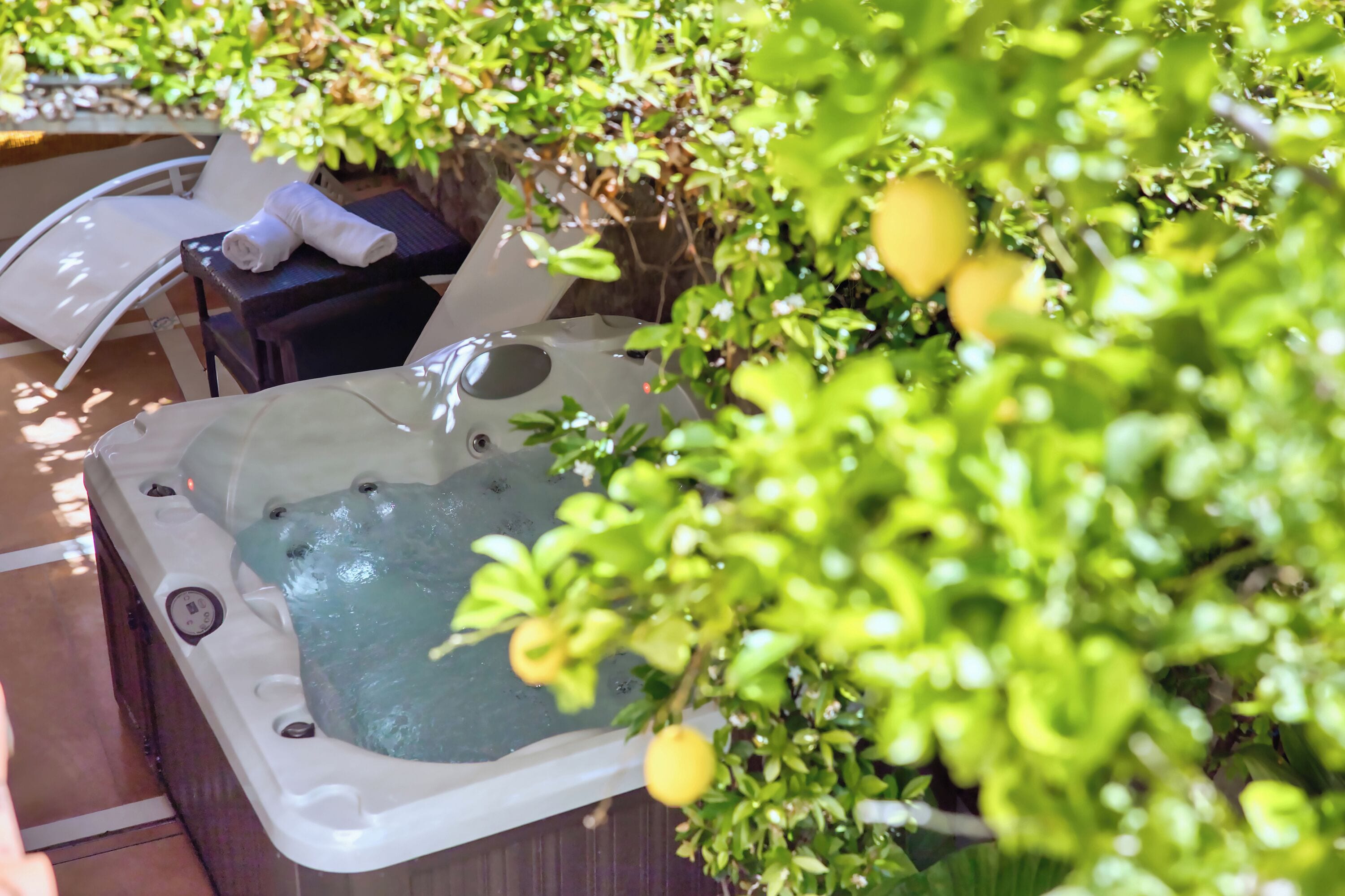 Junior Suite, idromassaggio in giardino Only Adults | 私人 SPA 浴缸