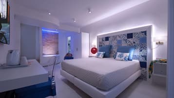 Deluxe-Doppelzimmer (Adults Only) | Zimmersafe, Schreibtisch, kostenloses WLAN, Bettwäsche