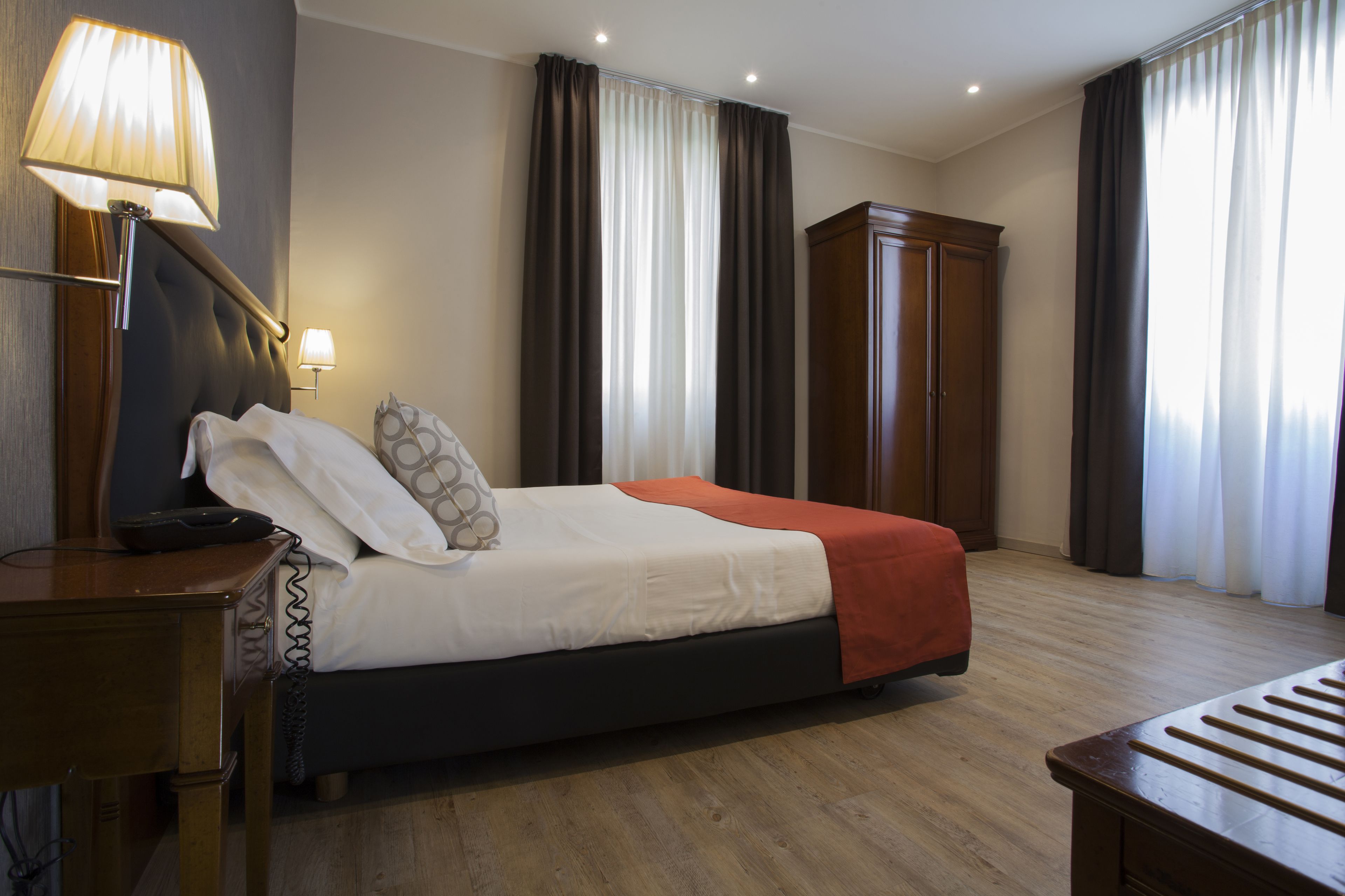 down duvets, minibar, in-room safe, desk