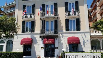 Fassade der Unterkunft