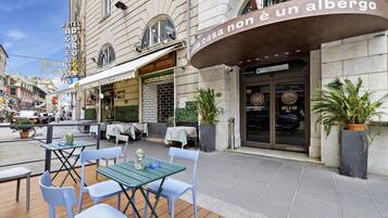 Fassade der Unterkunft