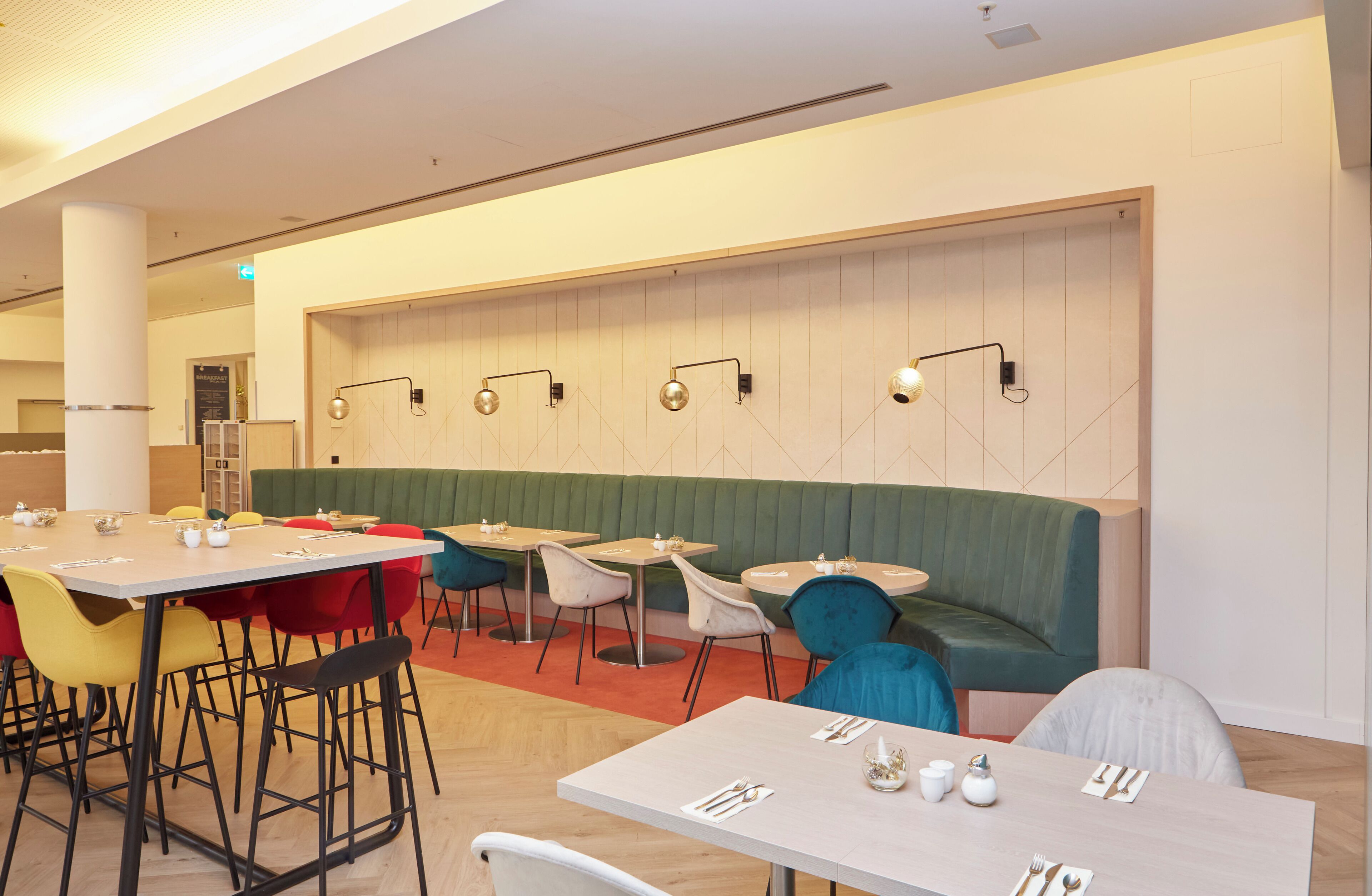 daily buffet breakfast (eur 28 per person)