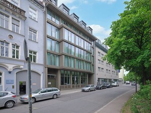 Façana frontal de l'allotjament