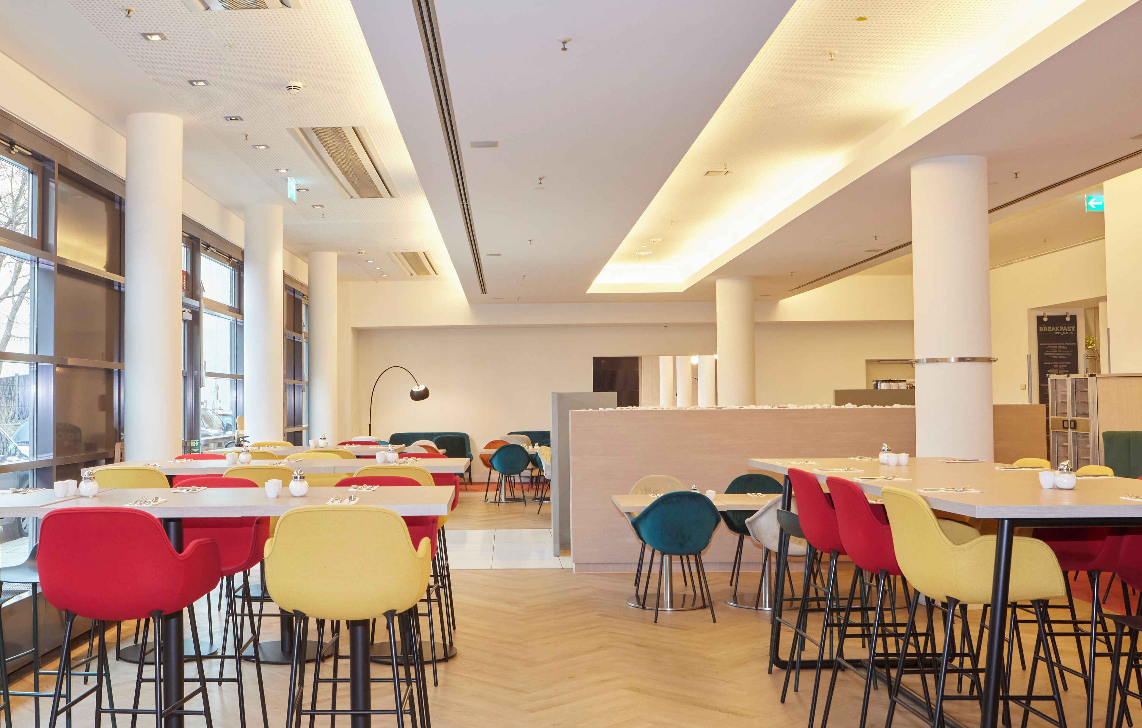 daily buffet breakfast (eur 28 per person)