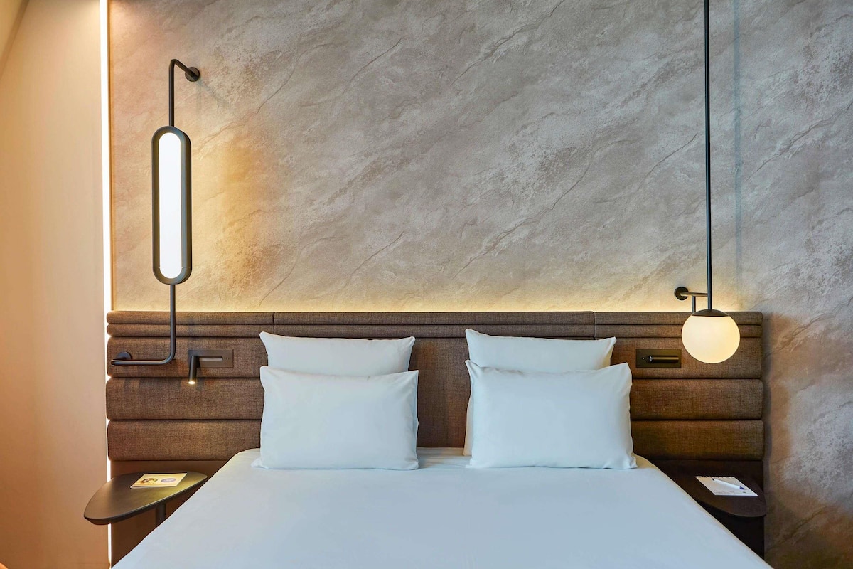 1 habitación y ropa de cama hipoalergénica