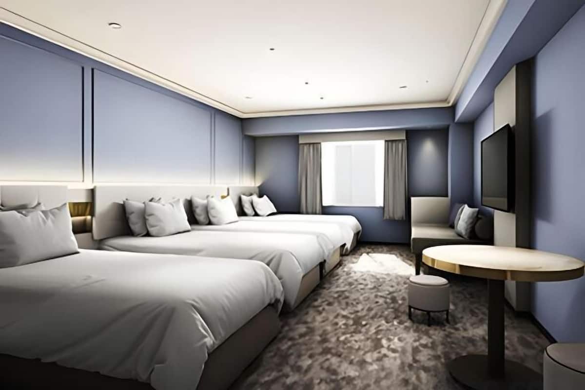 Blackout drapes, iron/ironing board, free WiFi, bed sheets