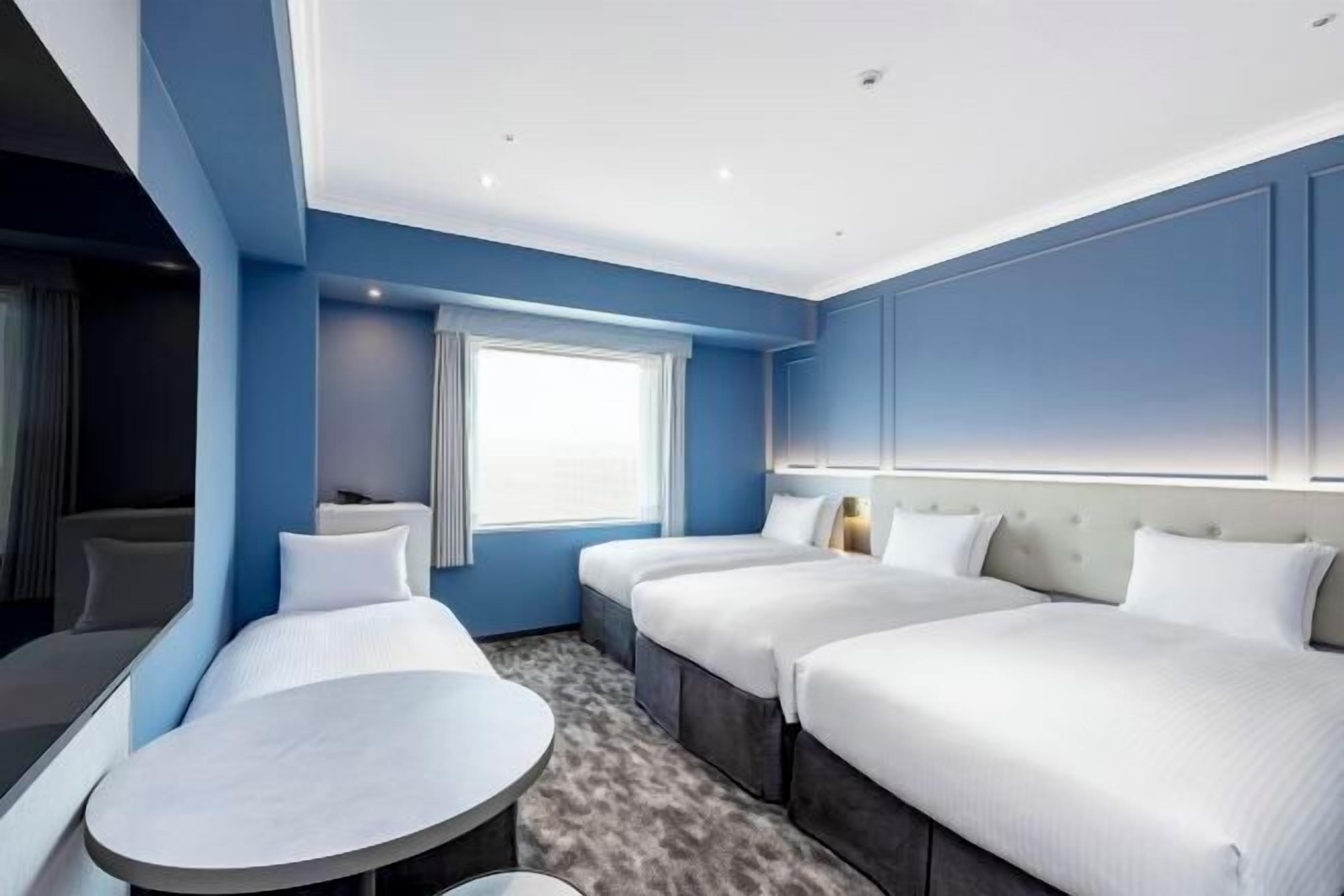 Down comforters, blackout drapes, iron/ironing board, free WiFi