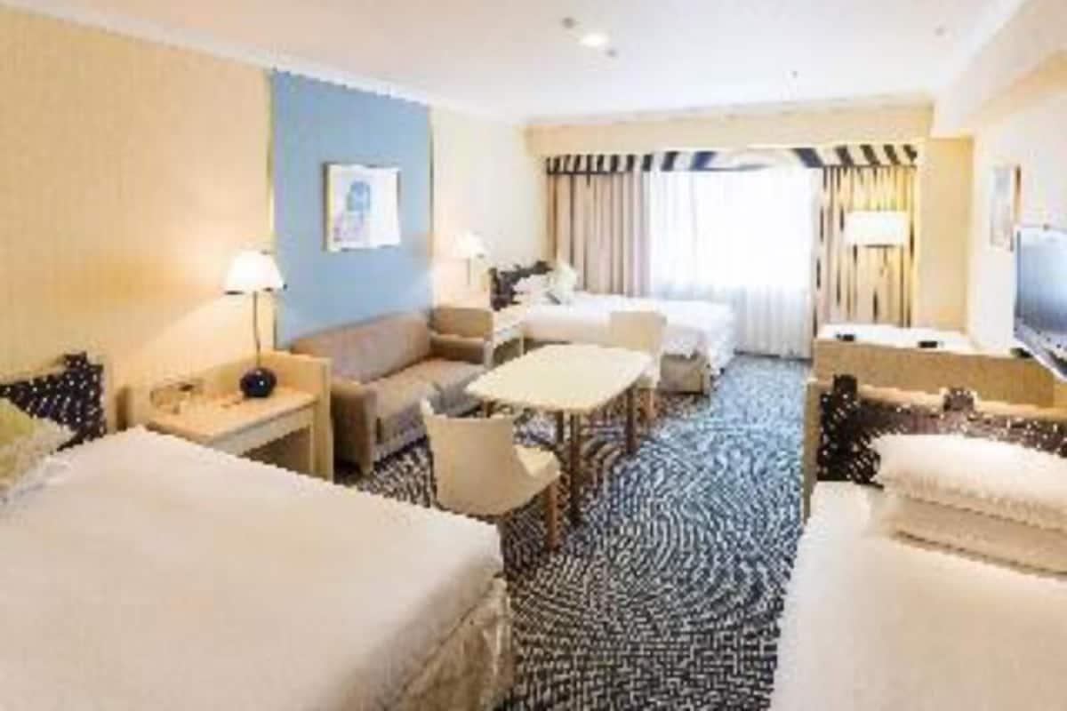 Down comforters, blackout drapes, iron/ironing board, free WiFi