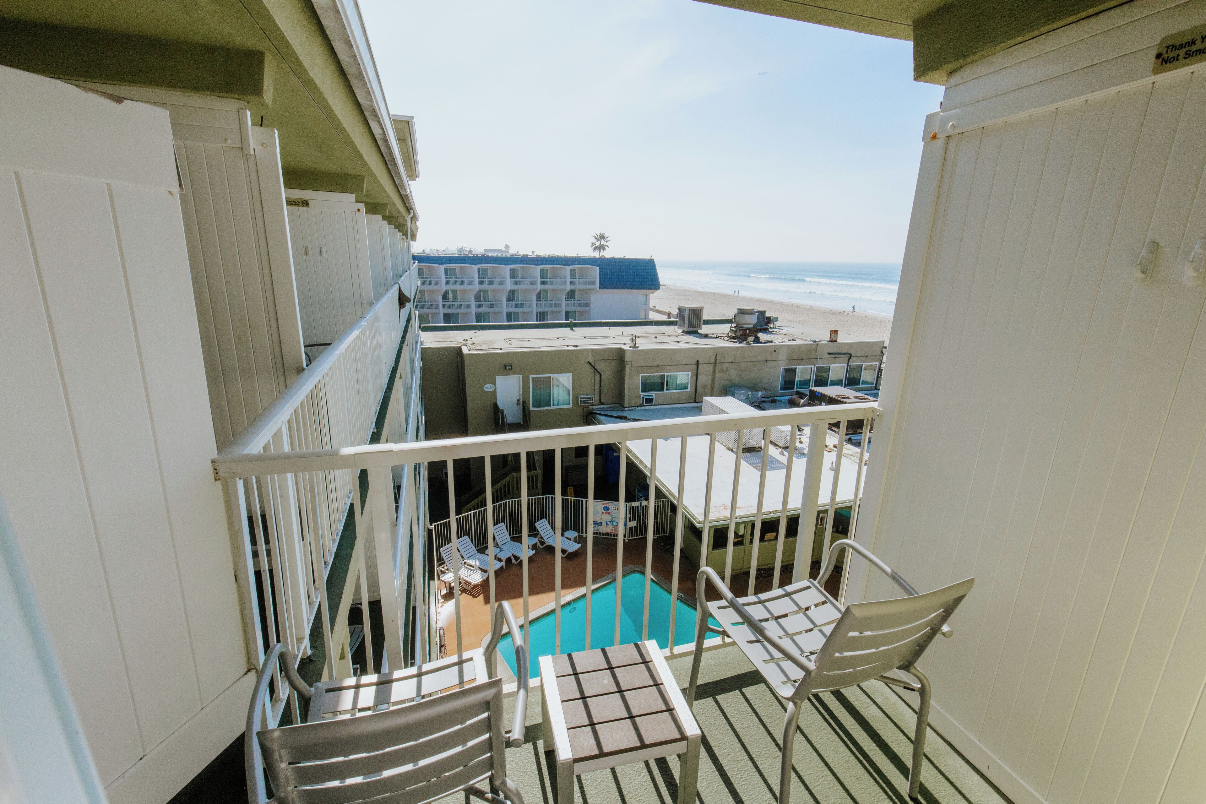 Standard Double Room, 2 Double Beds, Partial Ocean View | View from room