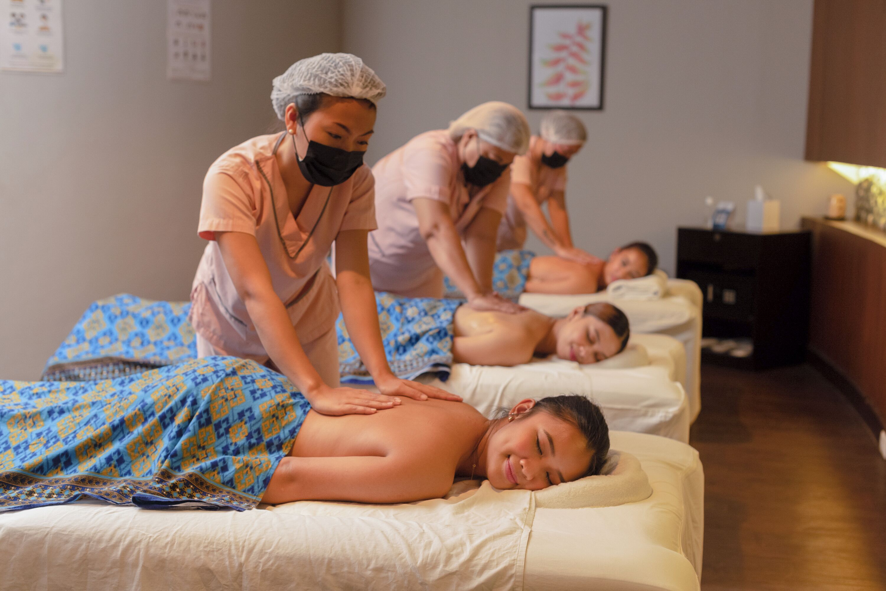 4 Behandlungsräume, Massageanwendungen