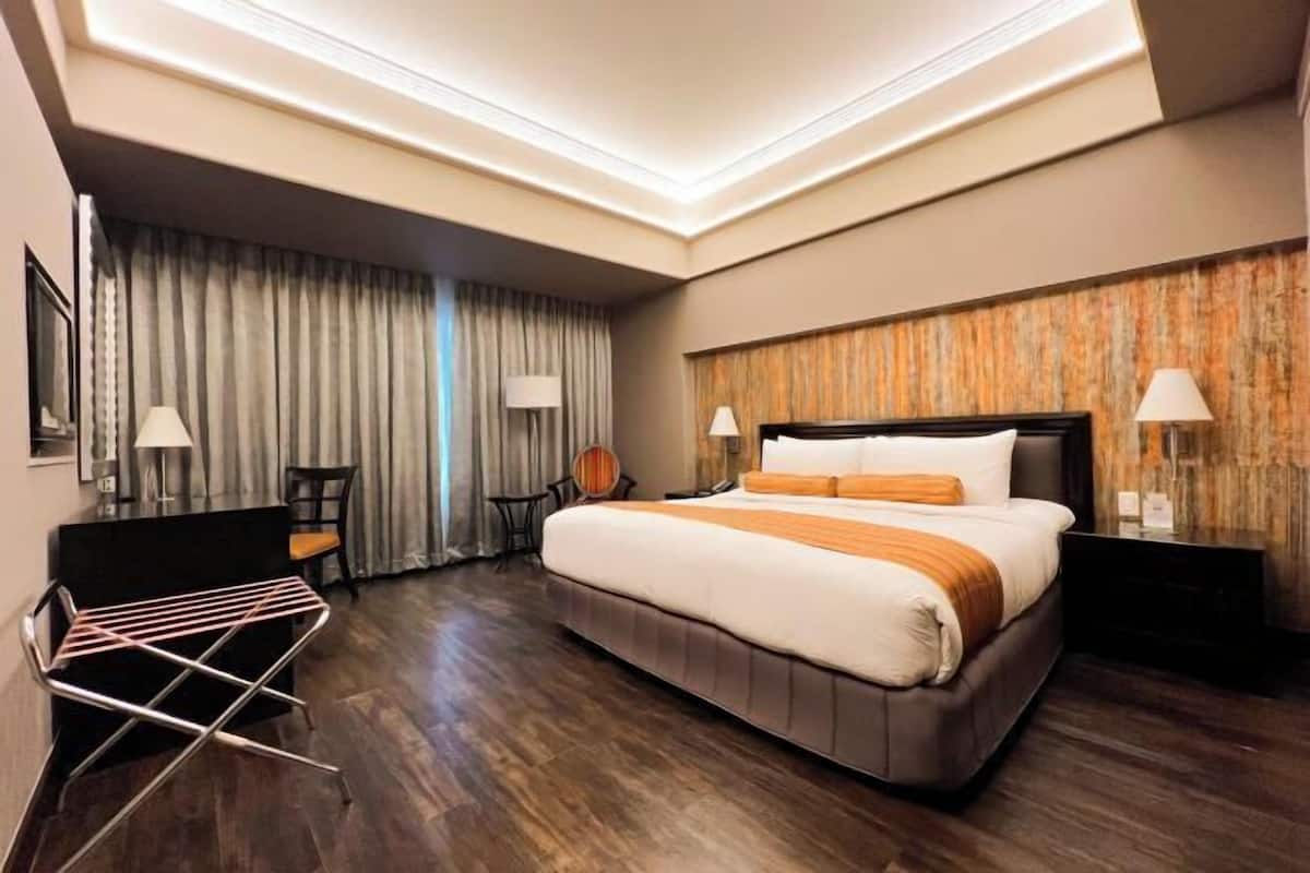 In-room safe, desk, blackout drapes, iron/ironing board