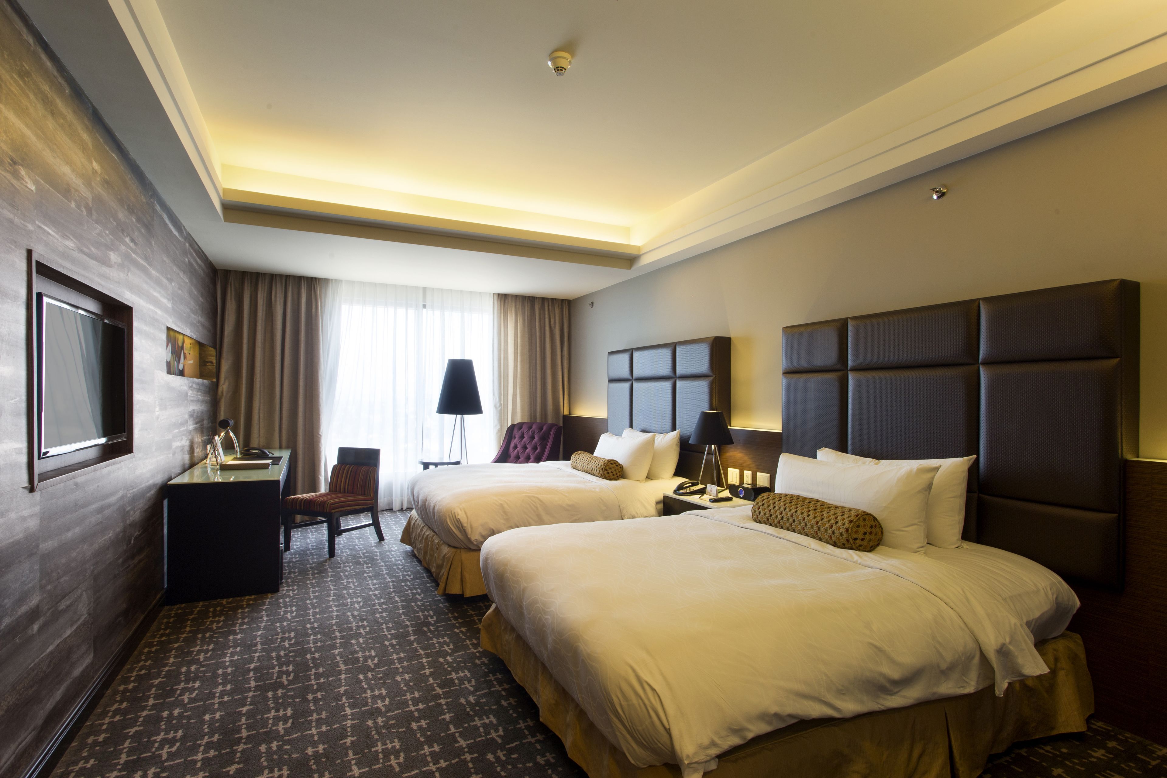 in-room safe, desk, blackout curtains, iron/ironing board