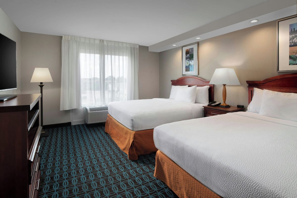 Room, 2 Queen Beds, Non Smoking | Premium bedding, down comforters, pillowtop beds, desk