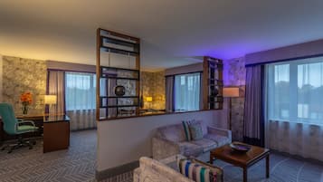 Suite, 1 habitación, vista al parque | 1 habitación, ropa de cama hipoalergénica y minibar
