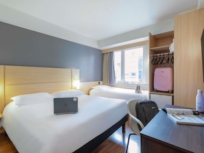 Minibar, in-room safe, blackout curtains, soundproofing