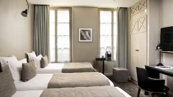 Triple Room | Premium bedding, in-room safe, individually decorated