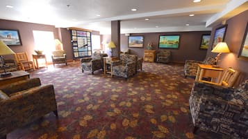 Sala de estar en el lobby