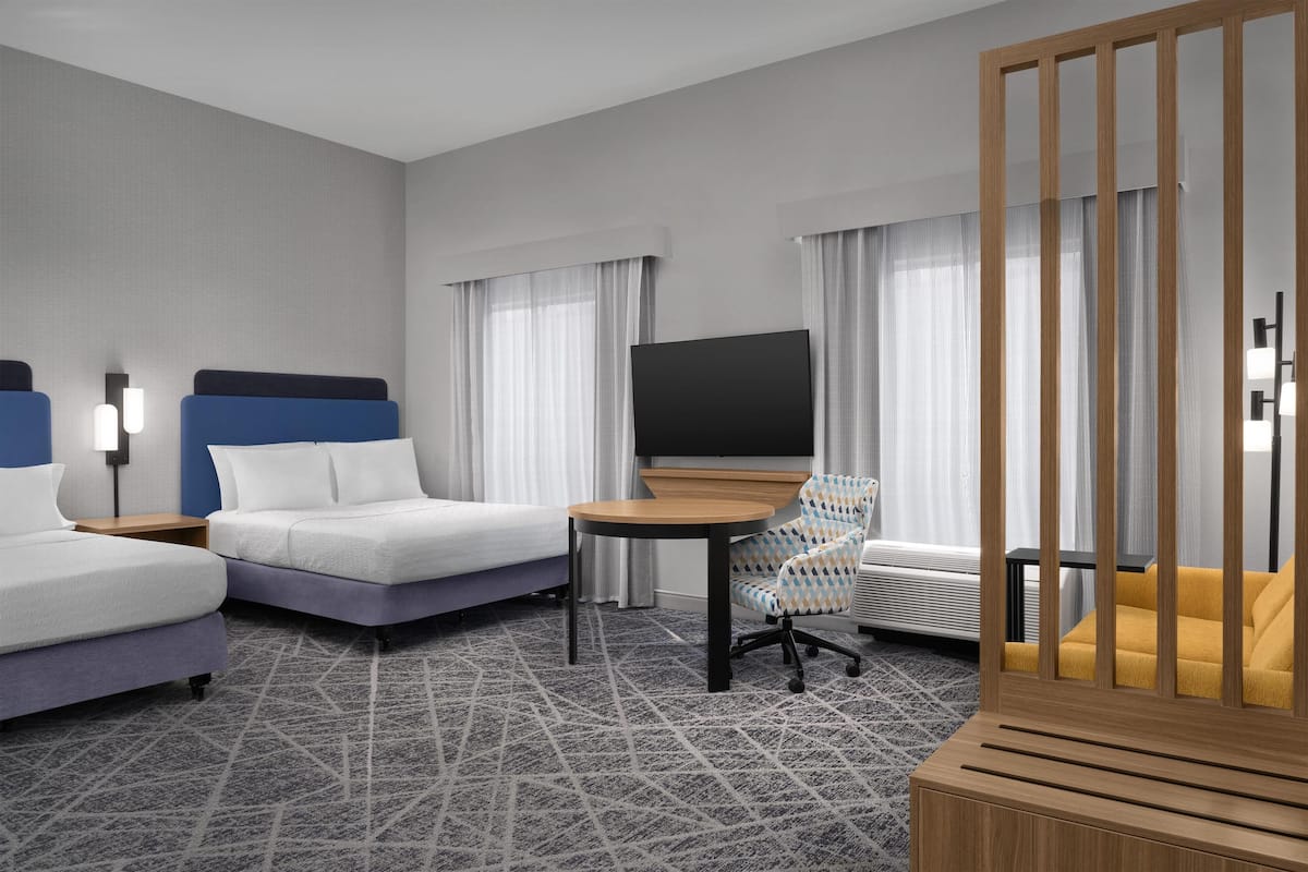 Studio, Accessible, Non Smoking | Desk, blackout curtains, iron/ironing board, free cots/infant beds