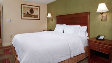 Desk, blackout drapes, iron/ironing board, free cribs/infant beds