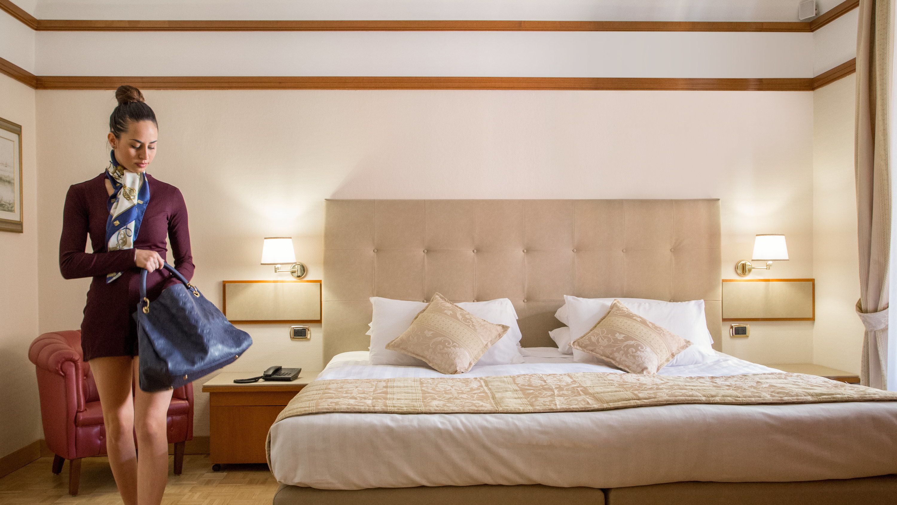 superior room | premium bedding, minibar, in-room safe, desk