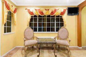 Sala de estar en el lobby