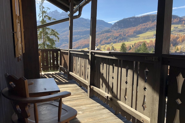 Panoramic Double or Twin Room, Balcony, Mountain View | Balcony view