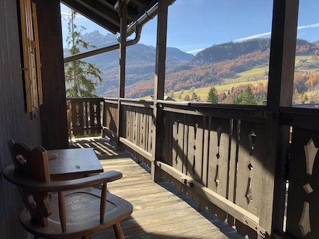 Panoramic Double or Twin Room, Balcony, Mountain View | Balcony view