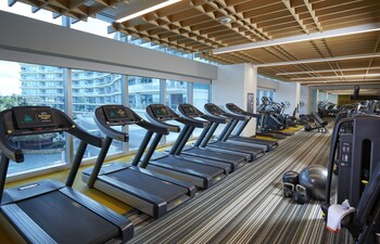 Fitness center at Seminole Hard Rock Hotel and Casino