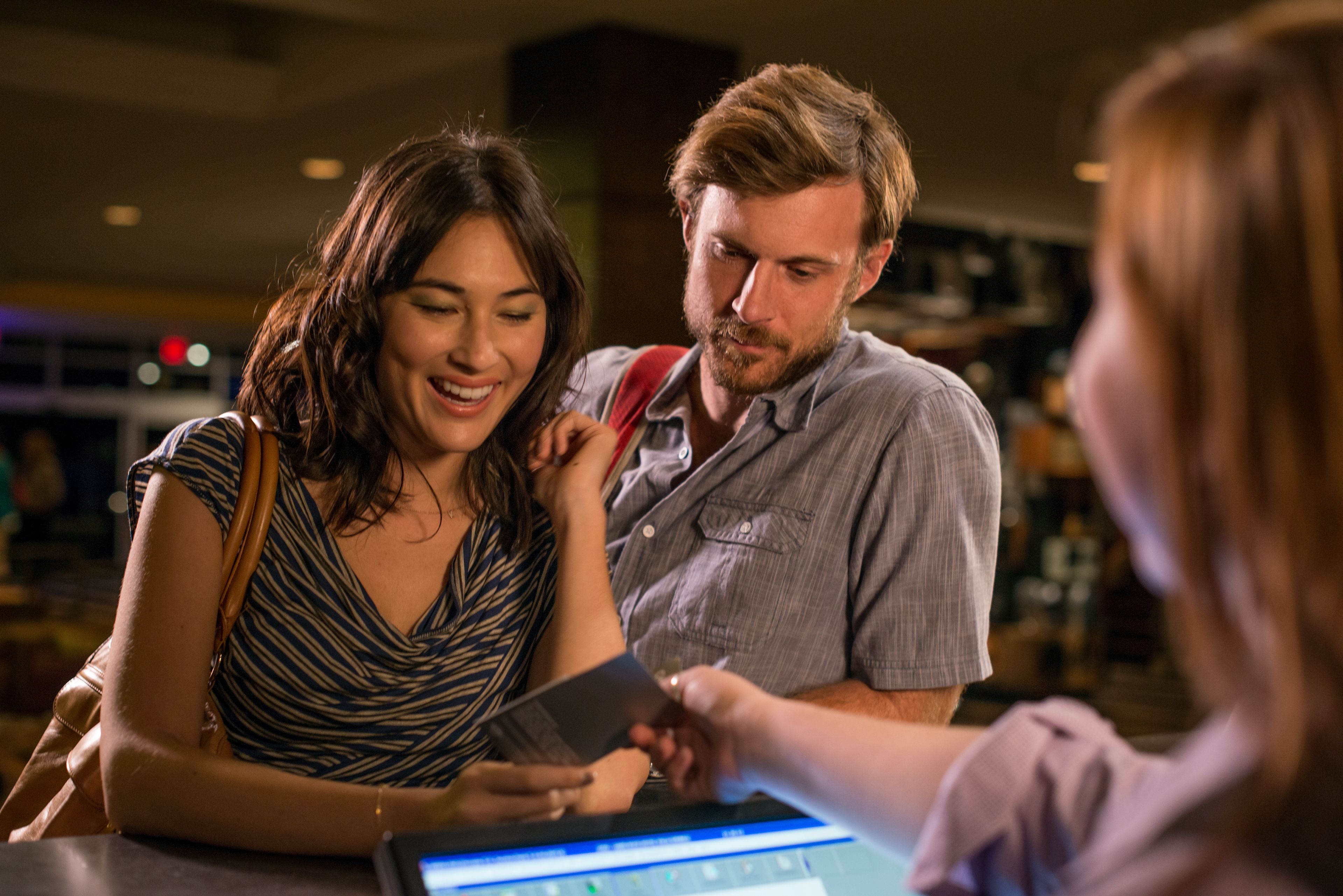 check-in/check-out kiosk
