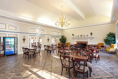 Sala de estar en el lobby