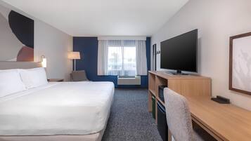 Desk, iron/ironing board, free WiFi, bed sheets