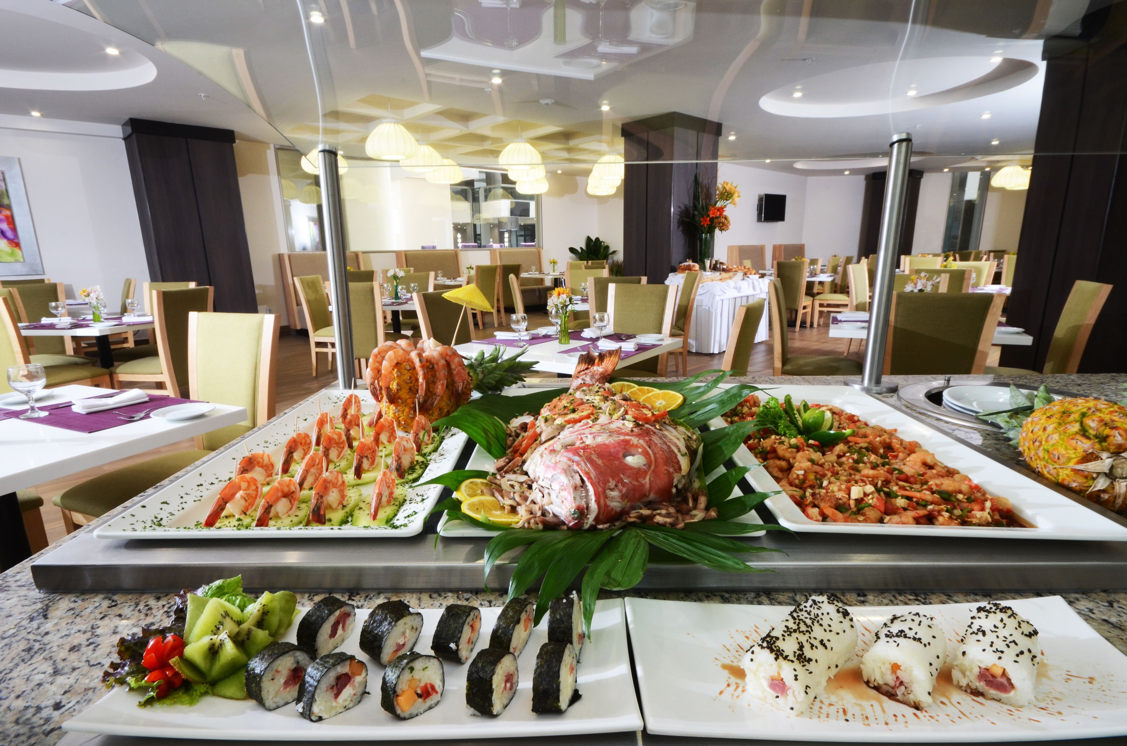 daily buffet breakfast (mxn 300 per person)