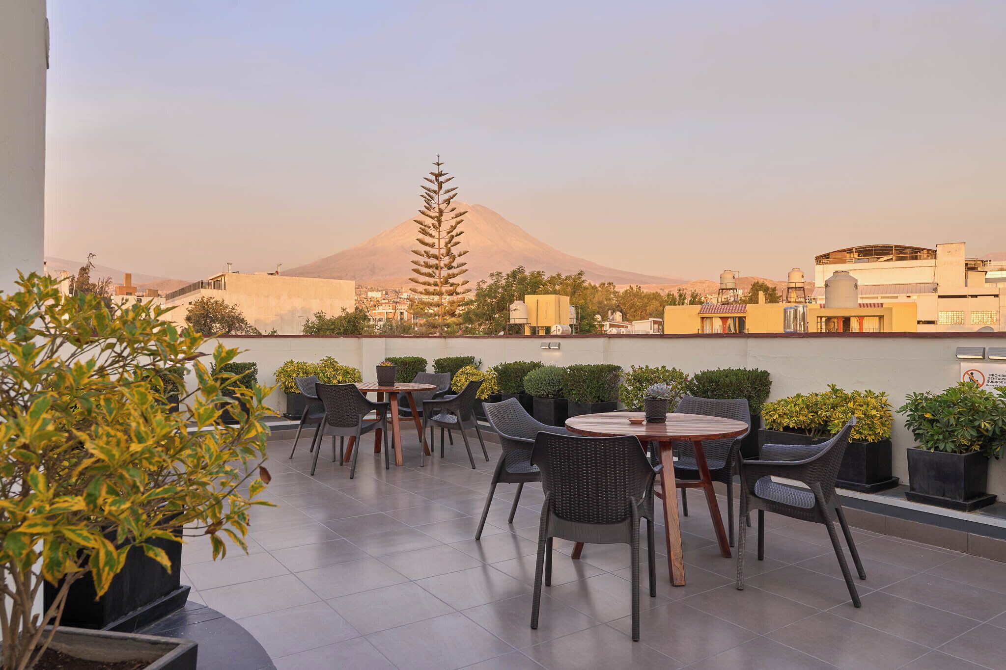 Terraza en la azotea